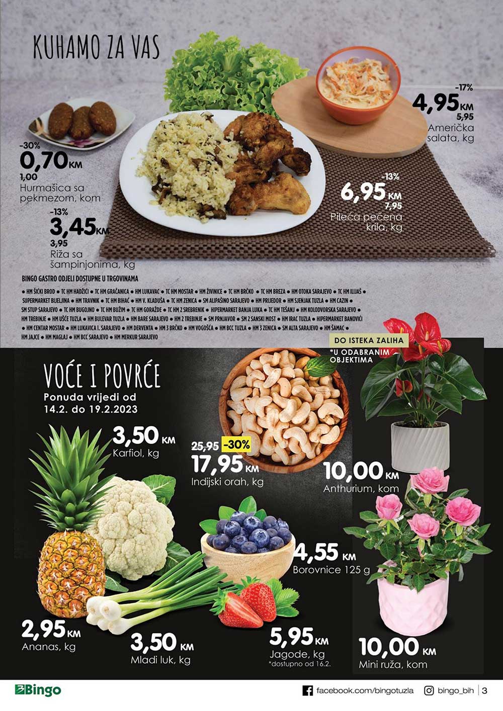 BINGO katalog FEBRUAR 2023. Akcija traje od 14.2. do 26.2.2023. page 0003