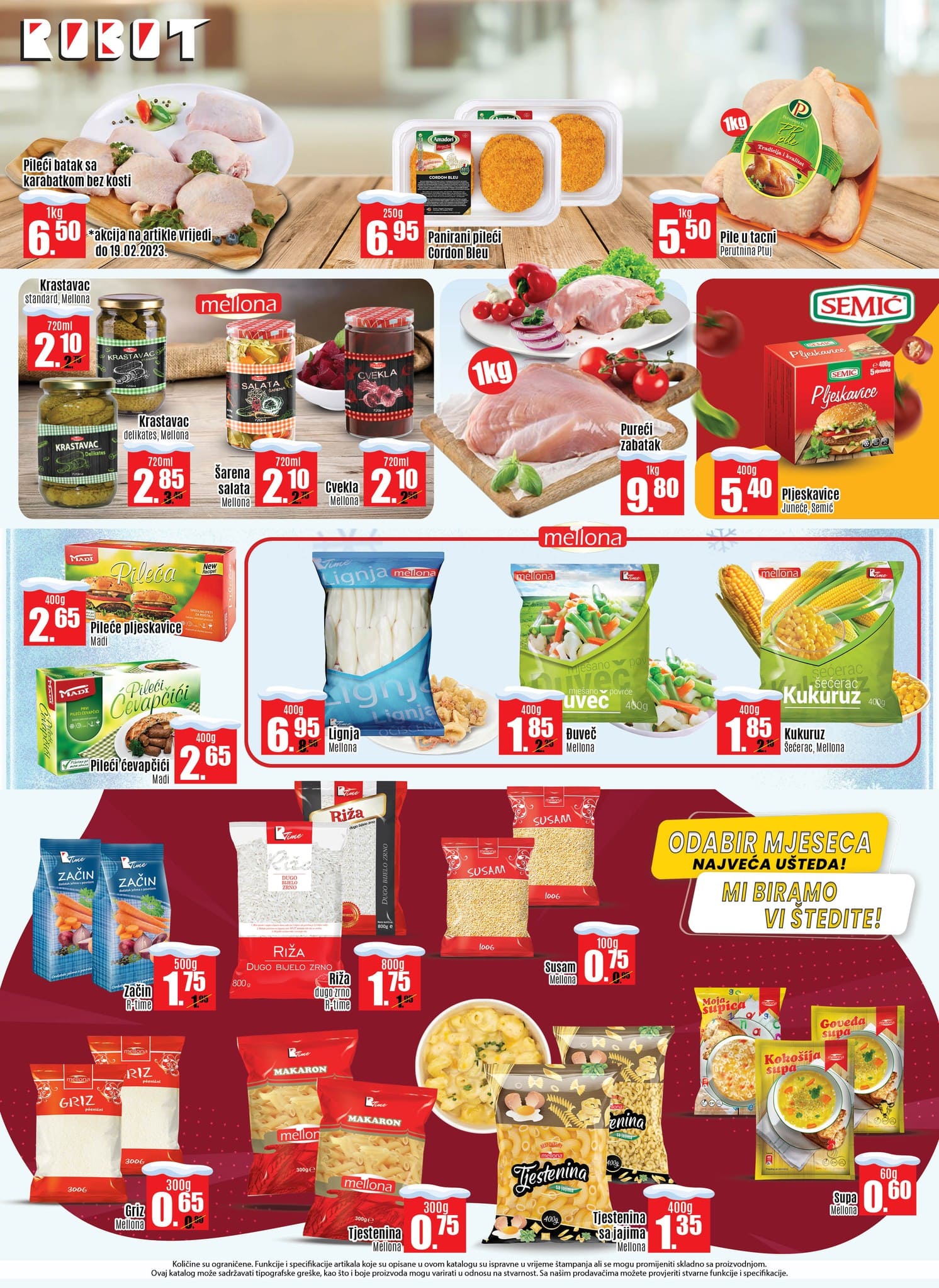 ROBOT akcija FEBRUAR 2023. Katalog traje do 28.2.2023. ROBOT katalog 03