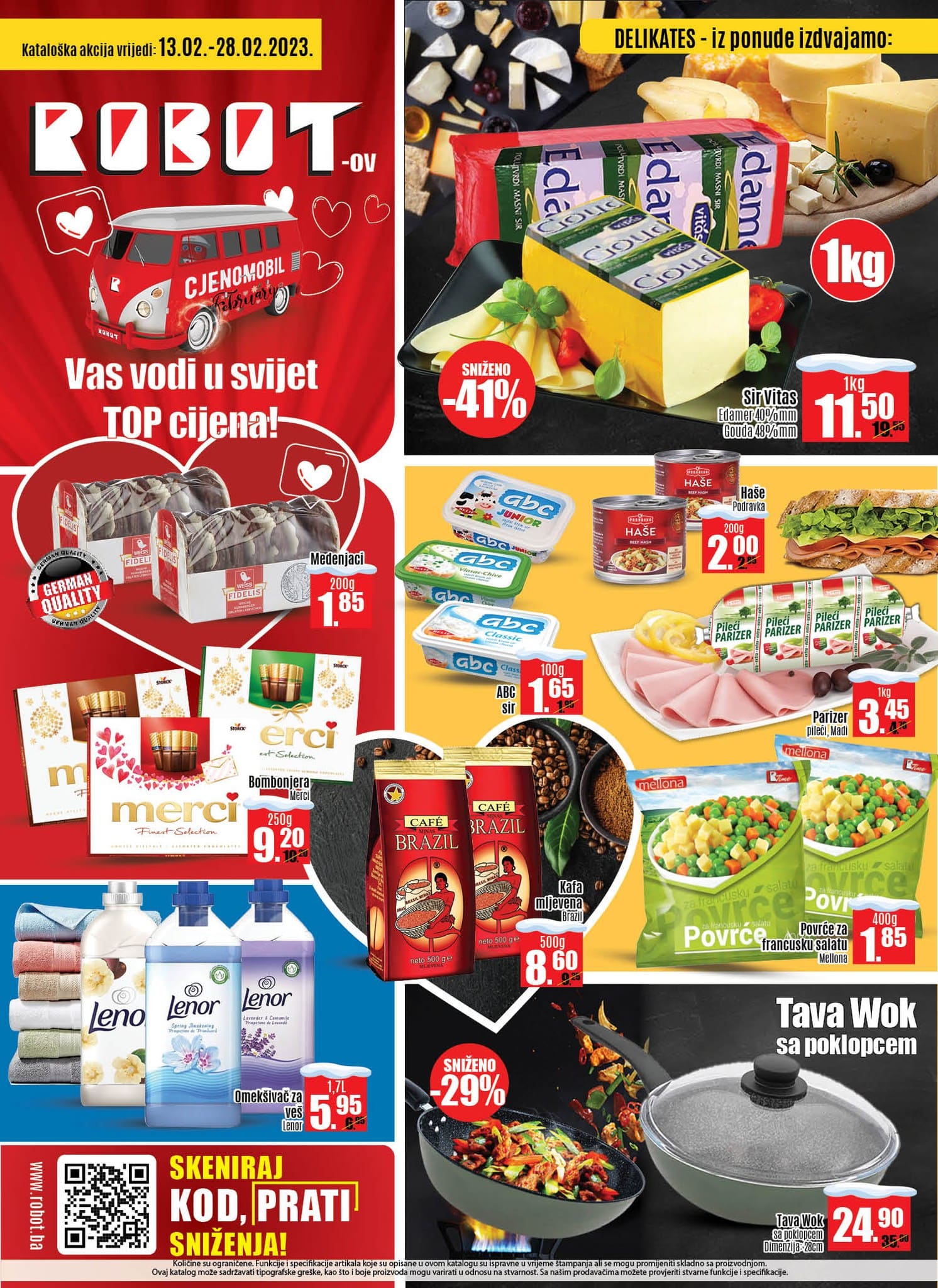ROBOT akcija FEBRUAR 2023. Katalog traje do 28.2.2023. ROBOT katalog 01