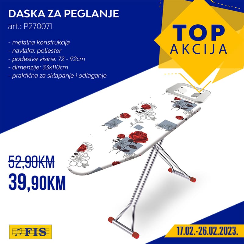 FIS Top akcija februar 2023. Snizenje traje do 26.2.2023. FIS top akcija 07 FIS Top akcija februar 2023. Snizenje traje do 26.2.2023. FIS top akcija 07