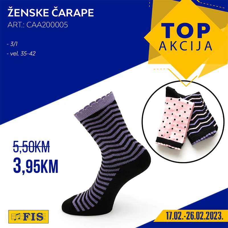 FIS Top akcija februar 2023. Snizenje traje do 26.2.2023. FIS top akcija 14 FIS Top akcija februar 2023. Snizenje traje do 26.2.2023. FIS top akcija 14