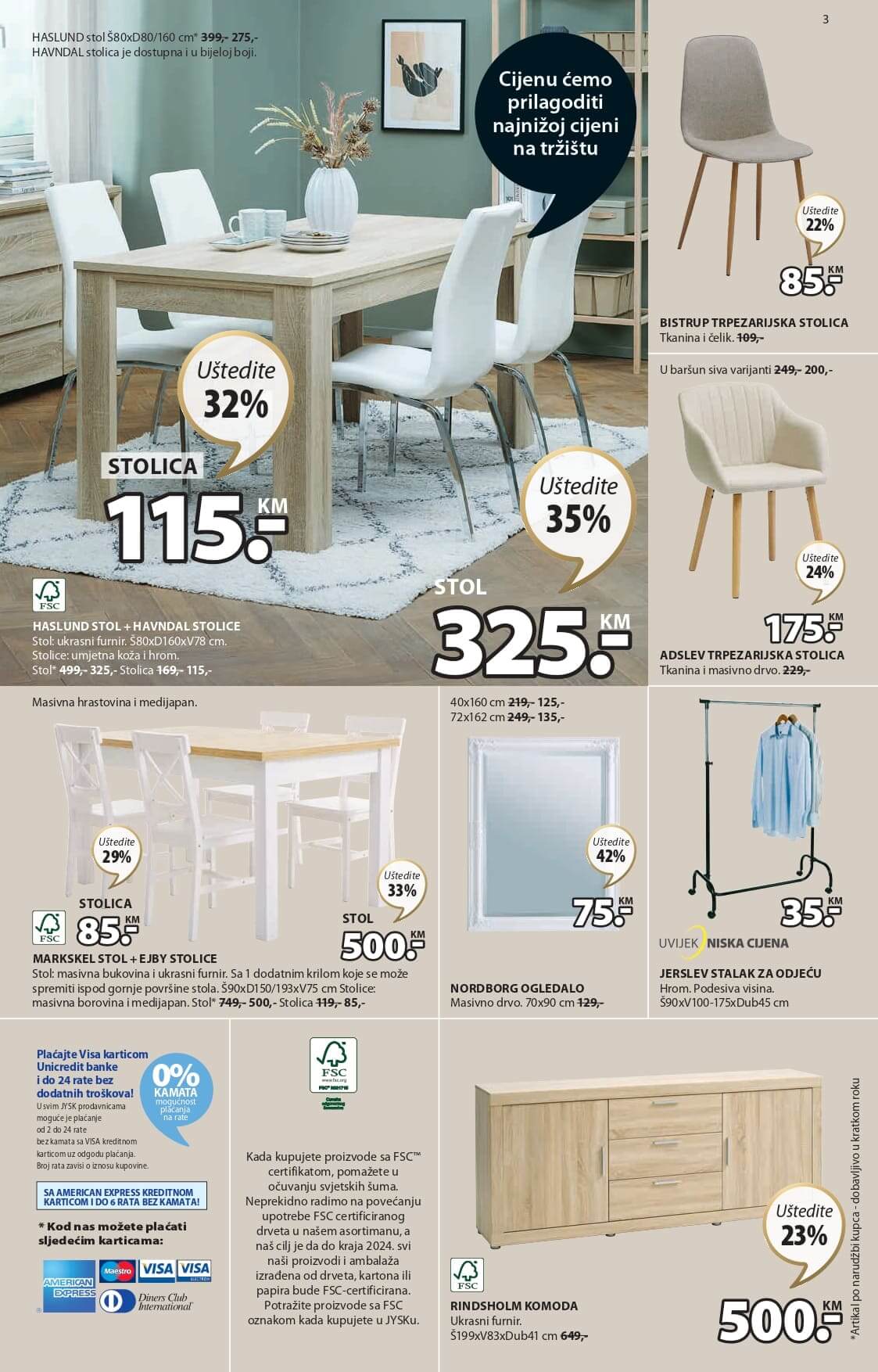 JYSK akcija BiH februar i mart 2023. Snizenje traje od 23.2. do 8.3.2023. page 0004