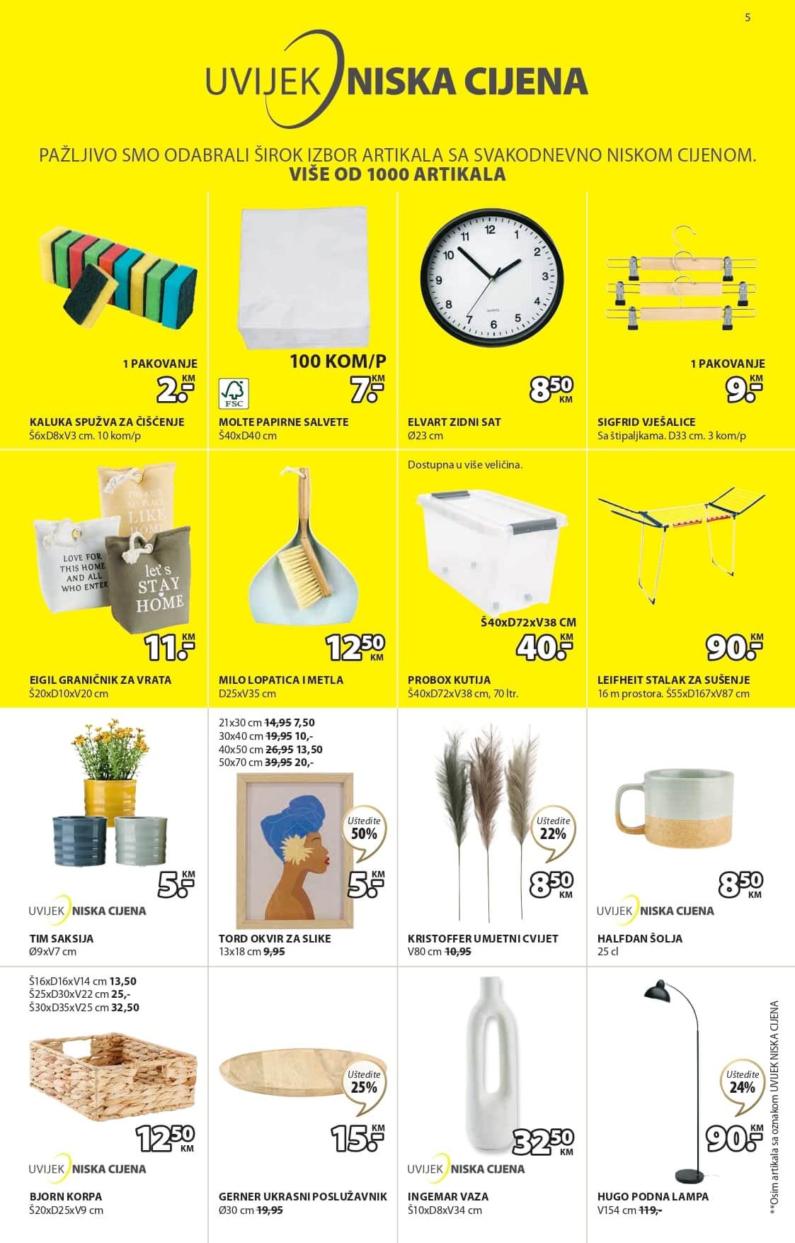 JYSK akcija BiH februar i mart 2023. Snizenje traje od 23.2. do 8.3.2023. page 0006