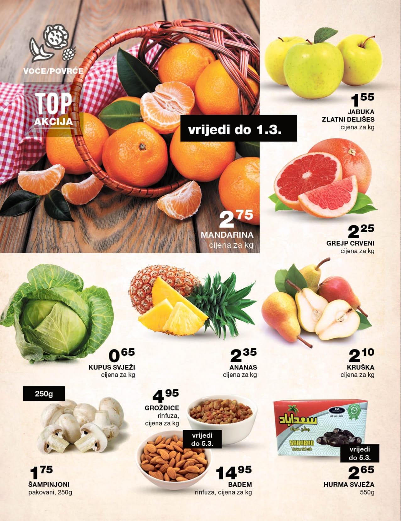 MERCATOR akcija MART 2023. Snizenje traje od 27.2. do 12.3.2023. page 0014