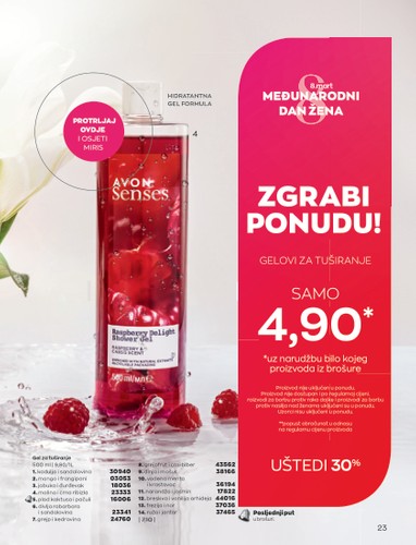 AVON katalog BiH MART 2023. Snizenje traje od 1.3. do 31.3.2023 23