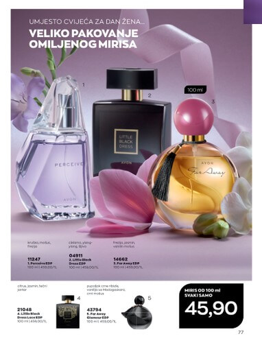 AVON katalog BiH MART 2023. Snizenje traje od 1.3. do 31.3.2023 77