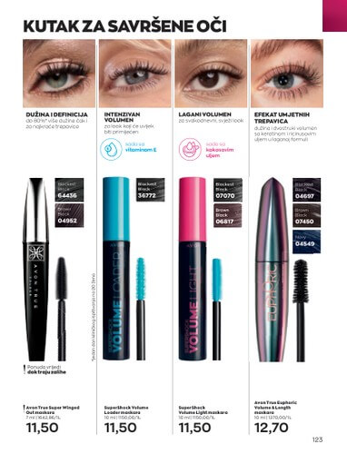 AVON katalog BiH MART 2023. Snizenje traje od 1.3. do 31.3.2023 123