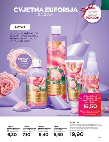 AVON katalog BiH MART 2023. Snizenje traje od 1.3. do 31.3.2023 195