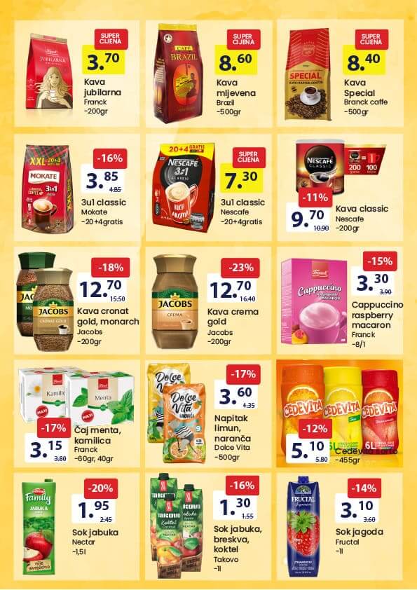 FIS akcija MART 2023. Snizenje traje od 1.3. do 14.3.2023. FIS katalog 10