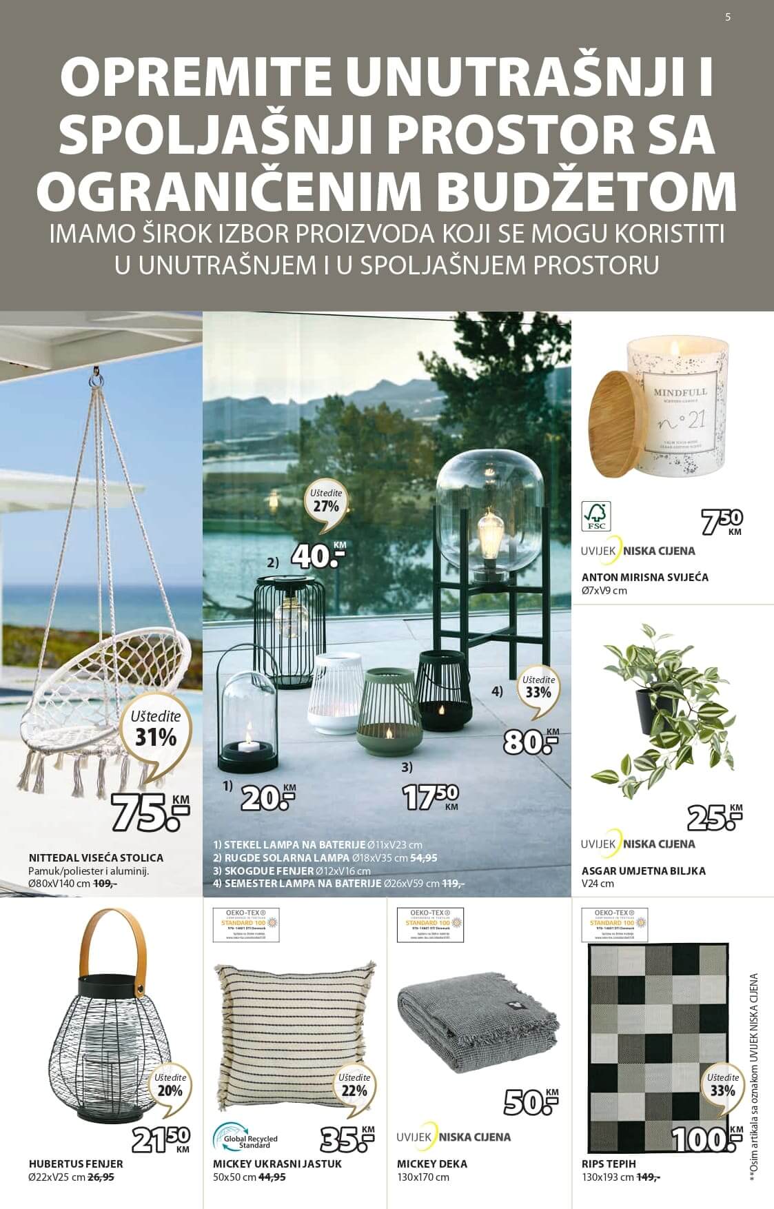 JYSK akcija BiH MART 2023. Snizenje traje od 2.3. do 15.3.2023. page 0006
