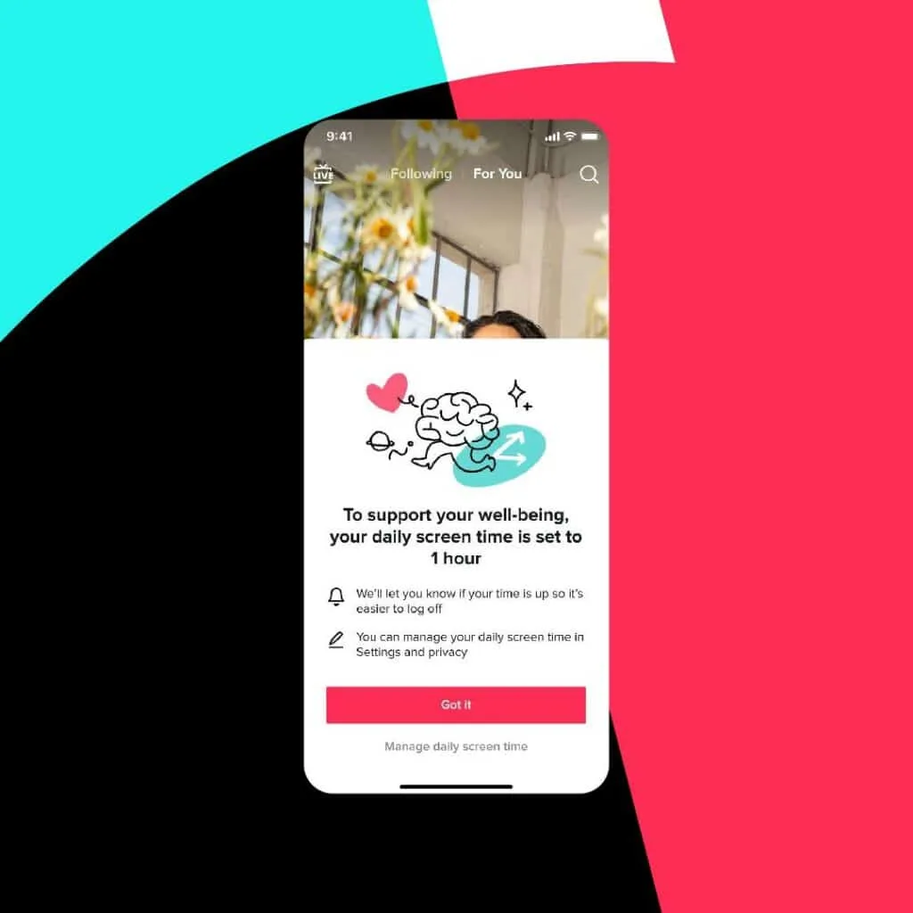 TikTok po prvi puta uvodi ograničenja – 60min korištenja za osobe mlađe od 18