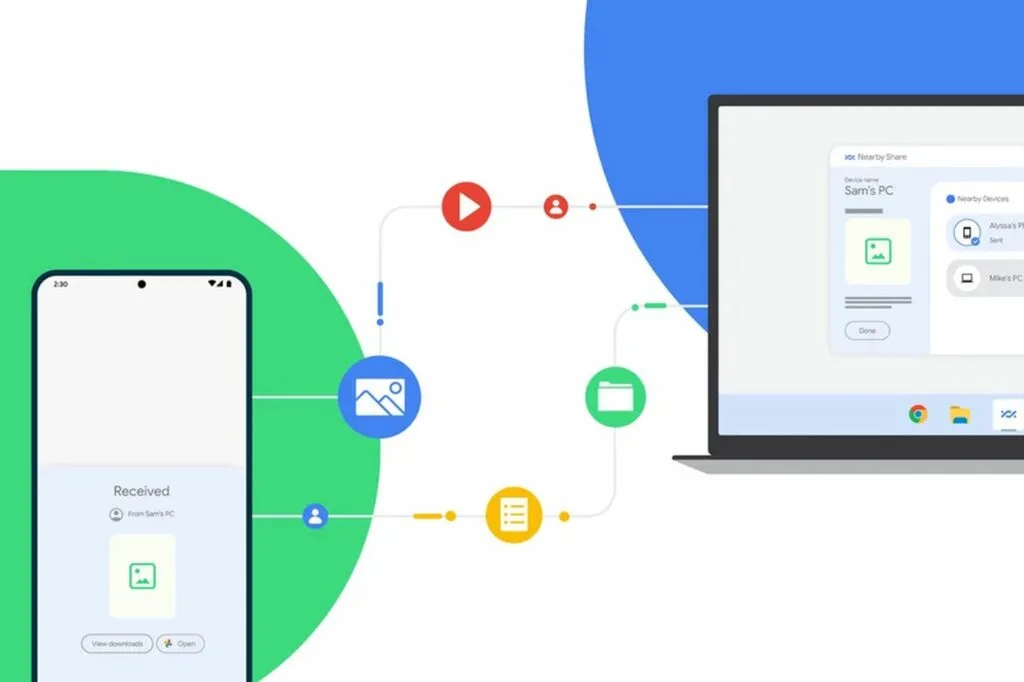 Nearby Share – donosi dijeljenje datoteka između telefona i Windows računala