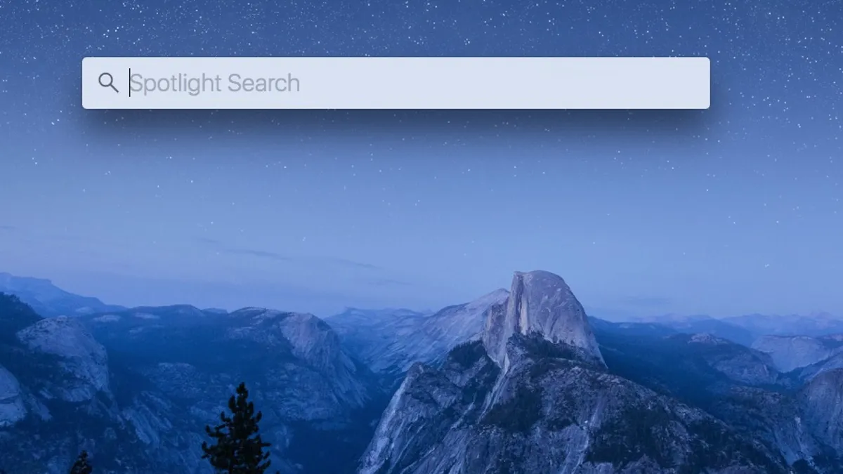 spotlight search