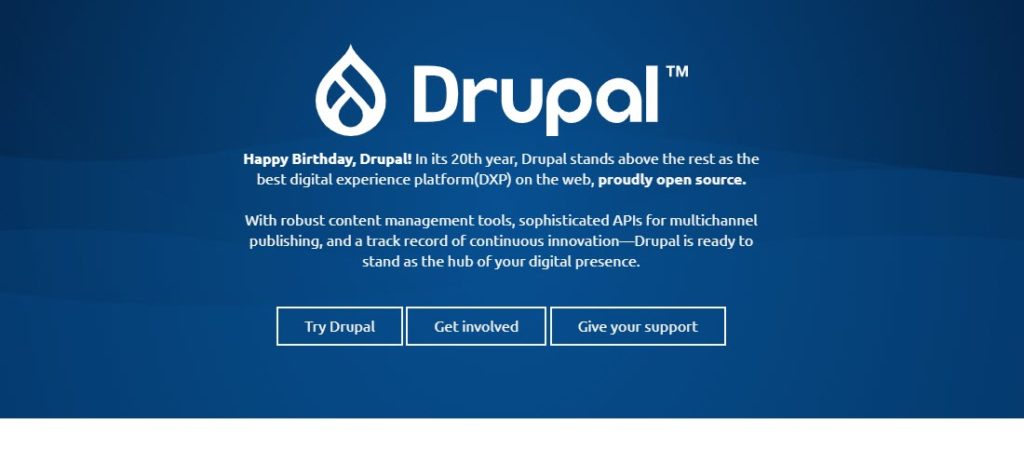 WordPress alternative - 7 najboljih drupal