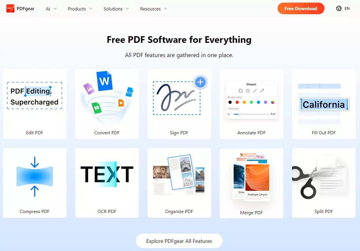 Kako urediti PDF datoteke u sustavu Windows? pdfgear