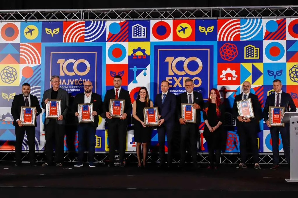 Najuspješnije kompanije i pojedinci iz BiH i regiona nagrađeni na svečanoj ceremoniji ‘100 Najvećih’ – Business Magazine