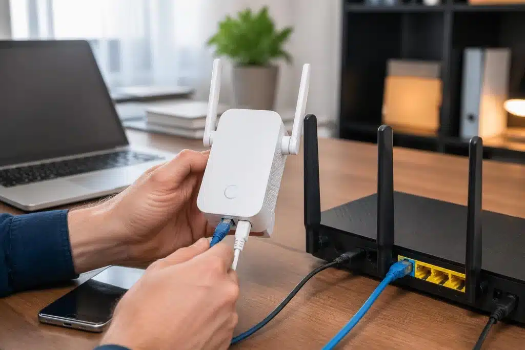 Kako Povezati Pojačivač za Internet u Nekoliko Koraka Kako Povezati Pojačivač za Internet u Nekoliko Koraka