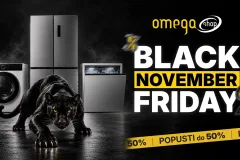 BLACK NOVEMBER u Omega shop: Veliki popusti do 50% tokom cijelog novembra!