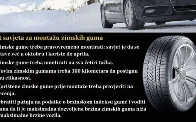Savjeti: Šta morate znati o zimskim gumama