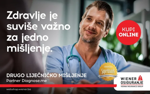 Wiener osiguranje širi online ponudu: Drugo liječničko mišljenje sada je dostupno online